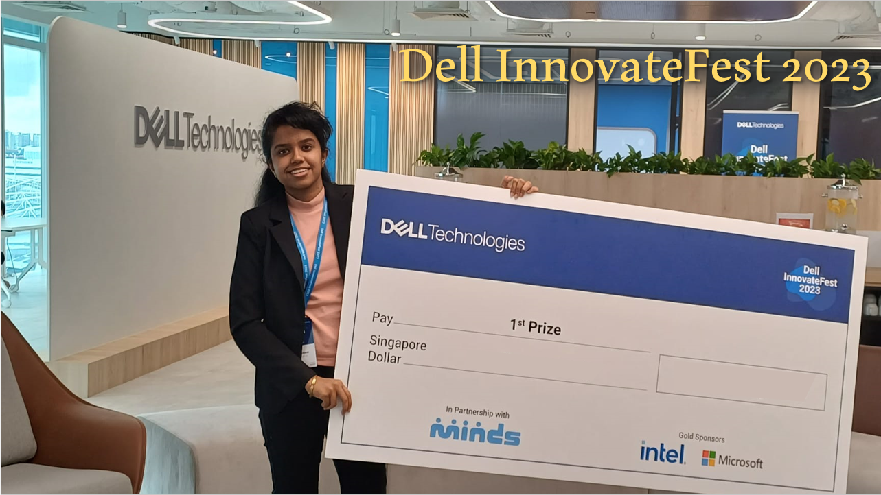 Championship in Dell InnovateFest 2023. Created a mobile app to encourage sports for people with intellectual disability. App included AR technology, automated real time chats, unique simple interface. Competition organized by Dell Technologies and MINDS. Was the group leader in this.