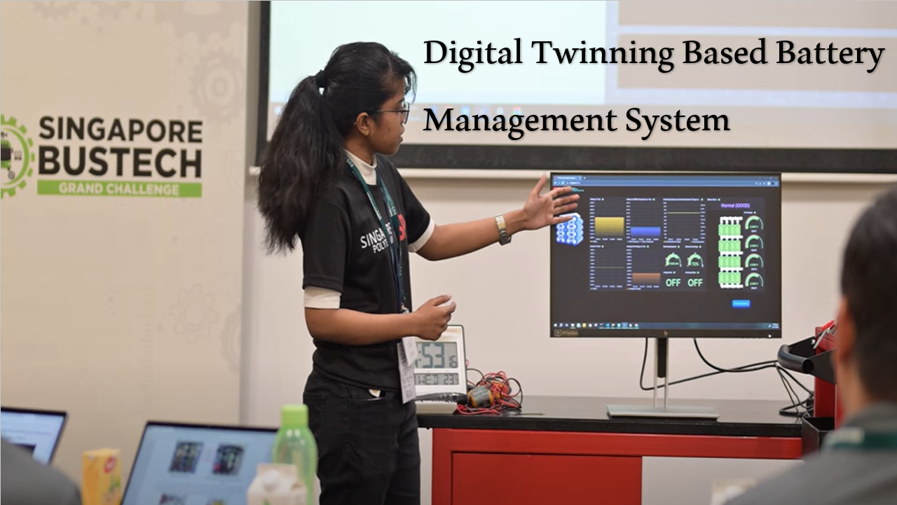 Utilizing AI and Machine Learning techniques, a digital twin-based battery management system was developed to comprehend the intricate workings of Lithium-Ion batteries. The system presents a live display of battery performance through a dedicated web page and mobile application. Employing advanced AI capabilities, it predicts irregularities and accurately identifies both the type and location of potential faults within the battery.