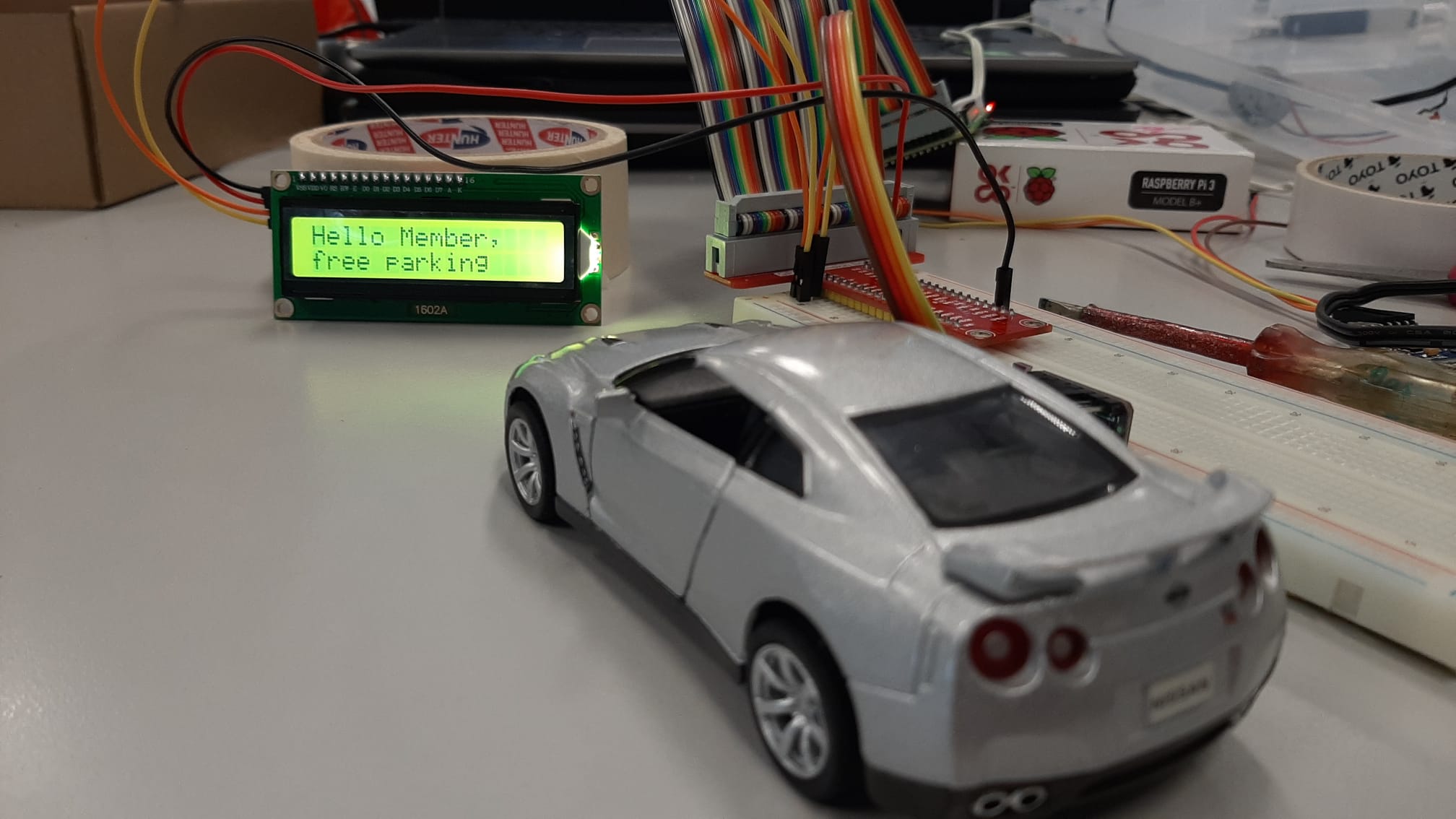A smart car parking system implemented using Raspberry Pi and Advantech WISE. Project done in ITE Academic year 2 semester 2, for the module 'Devices and Applications'. A 4 man group project which I decided to take solo and achieved top 2 in cohort.
